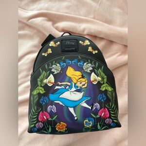 Loungefly Disney Alice in Wonderland Garden Fall Backpack
